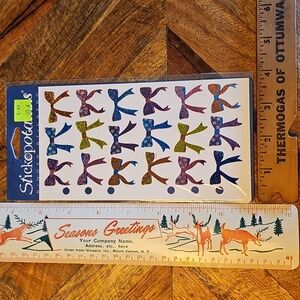 Stickopotamus Binder Sticker sheet Bows Ribbons stickers sealed